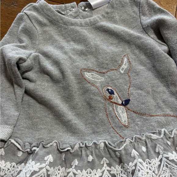 Mud pie shirt size 12-18 months nursery rhyme  size 12 months girls Christmas - Picture 4 of 6